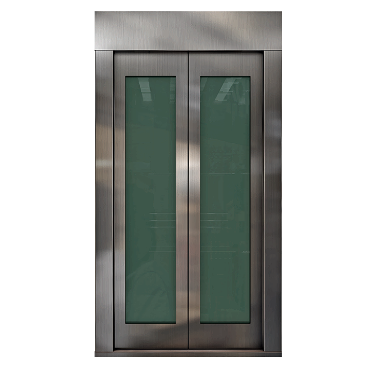 2 PANEL MERKEZİ CAMLI KAPI